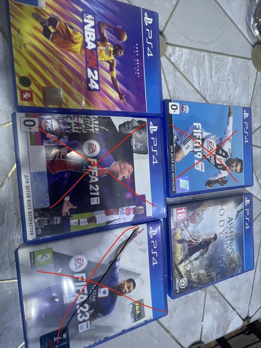 официальные диски на ps 4, 125к за 1 диск