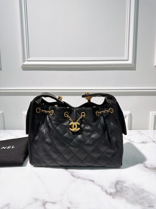CHANEL Small 25 Bag Black