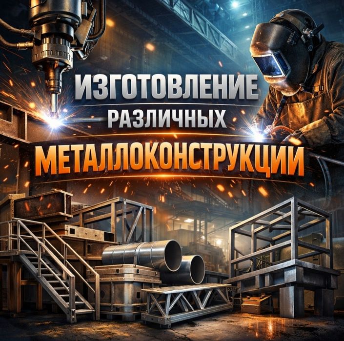 Изготовление различных металло конструкций