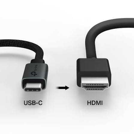 Кабель USB Type-C - HDMI / Кабель-конвертер / Кабель-переходник