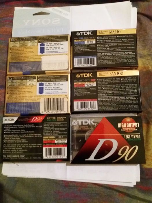 Casete audio sigilate colectie sua pt cunoscatori