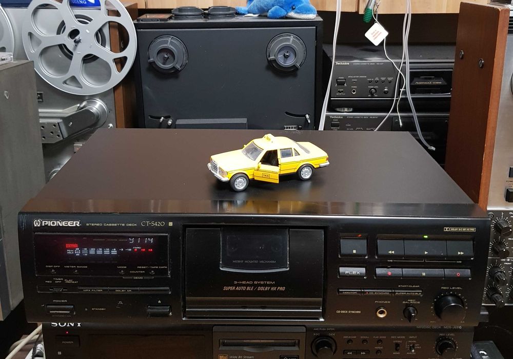 Casetofon Deck Stereo Vintage PIONEER CT S420 (3 CAPETE)Japan