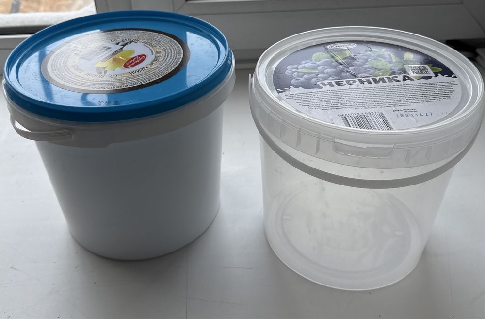 Пищевые ведра тары 3л