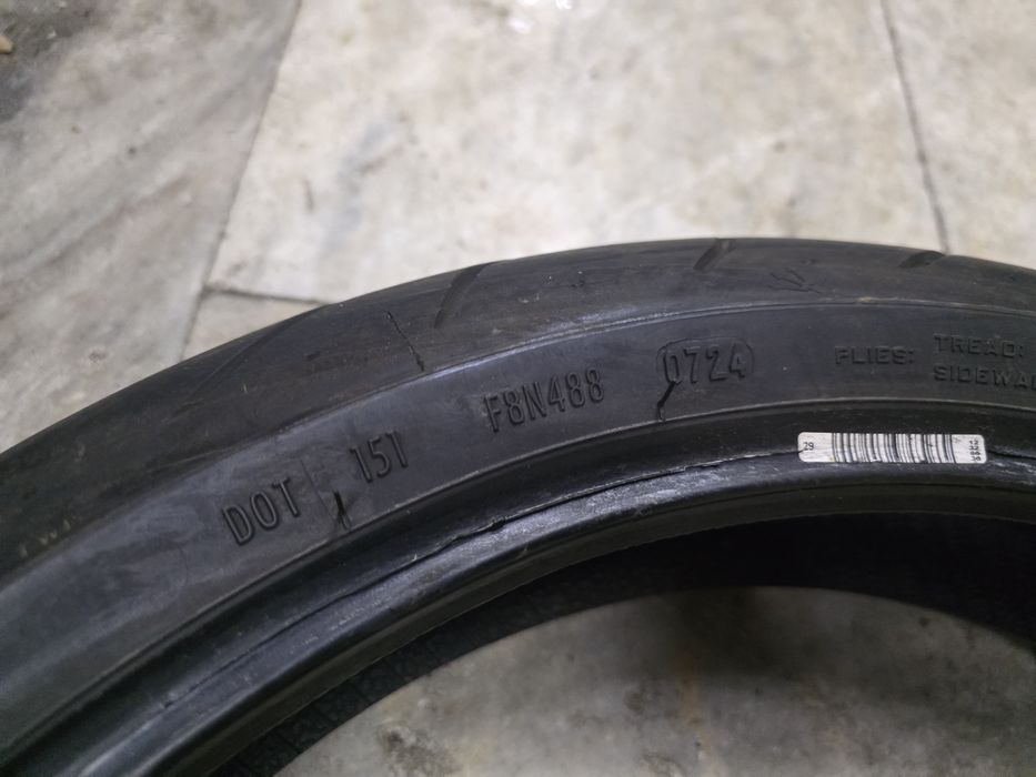 Мото гума 120 70 17 - Pirelli - DOT 2024
