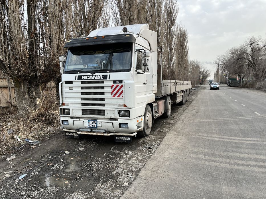 Продам тягач скания в цепке