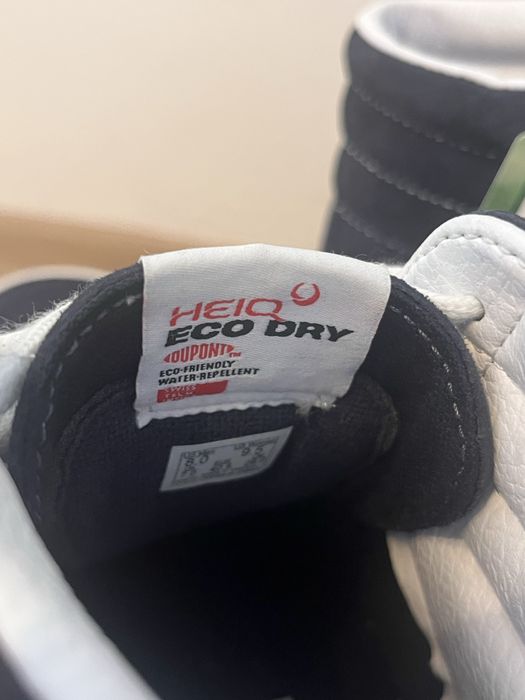 Vans високи кецове, с koжа обработка на Dupont