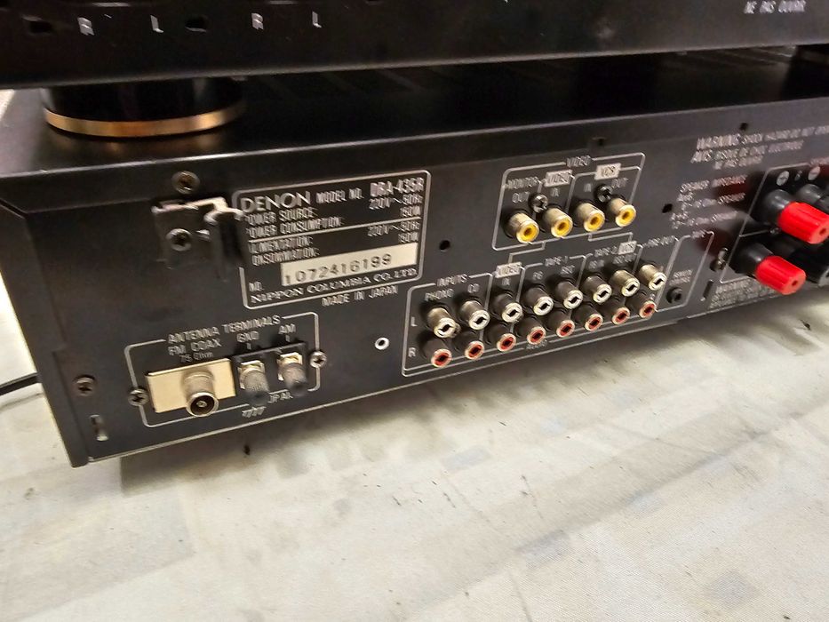 Denon DRA 435 JAPAN statie amplificator reciver 150w consum