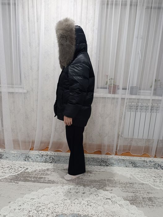 Зимние куртка с капюшоном, тёплое / пуховик