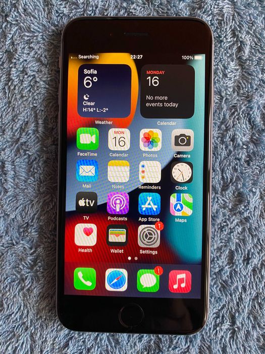 Iphone 6S,Space Grey,32GB,99%-Kапацитет на батерията-нов