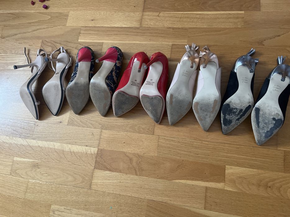 Pantofi piele naturala 36 Zara, Enzo Bertini, Minelli