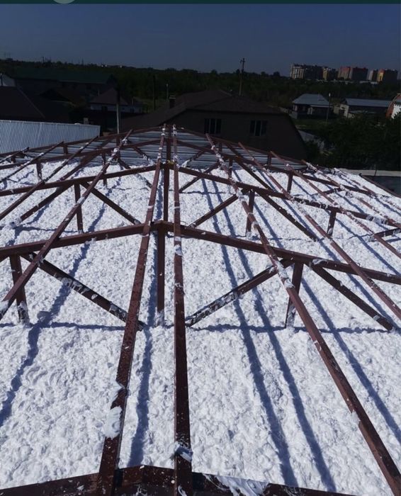 Утепление крыш стена