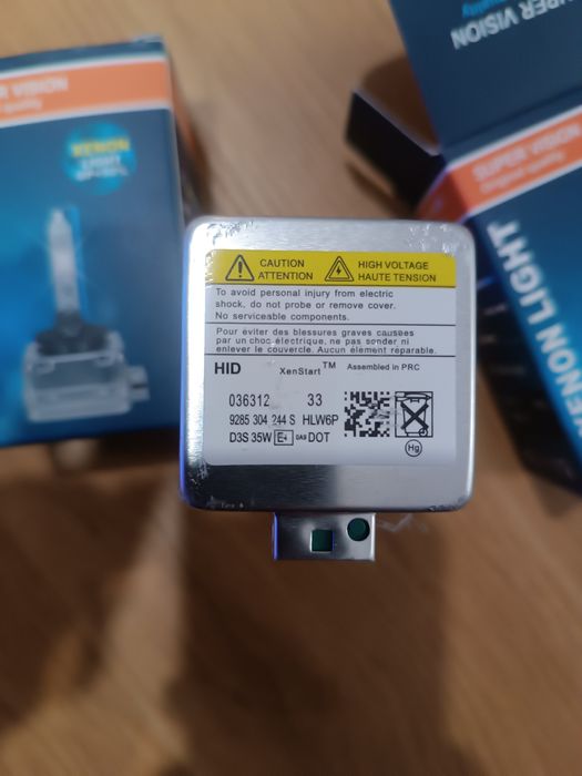 Ксенонови крушки  D3S 2 бр 6000К