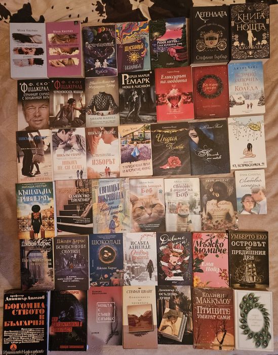 Книги за всеки по нещо. От 5 лв. и нагоре - различни жанрове! Л.ДЖ.Шен