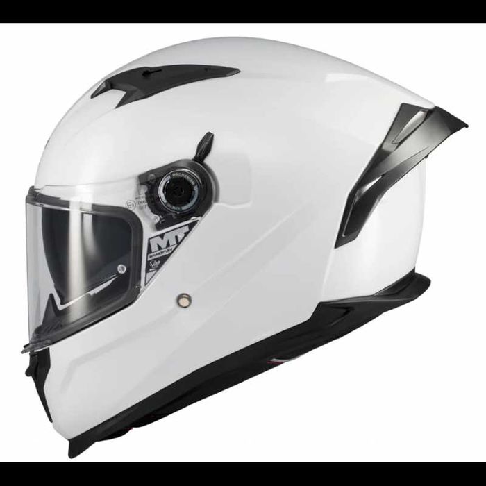 Каска MT BRAKER SV PURE A0 WHITE GLOSS Размери XS,S,M,L,XL
