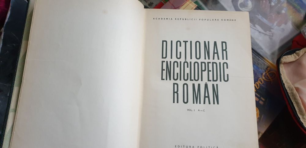 Dictionar enciclopedic roman