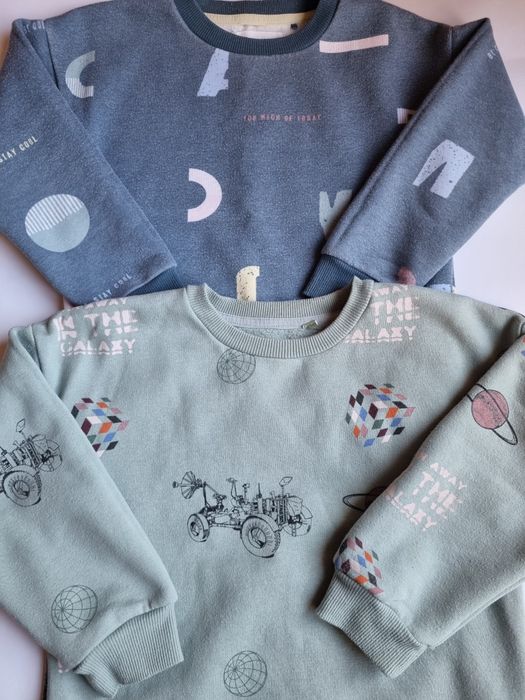 Детски блузи/суитшърти Reserved, с поларена подплата, размер 122 см.