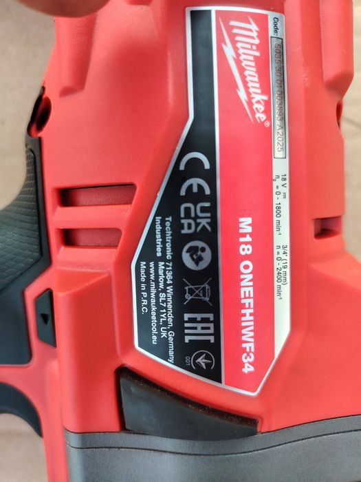 Milwaukee impact Noi ambele