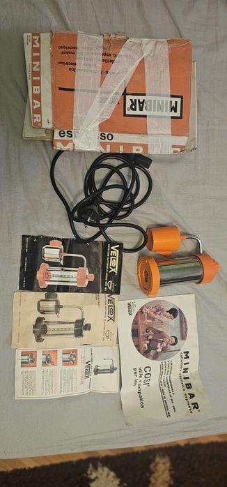 Aparat Cafea Minibar Espresso Velox 18/8 Vintage 1970