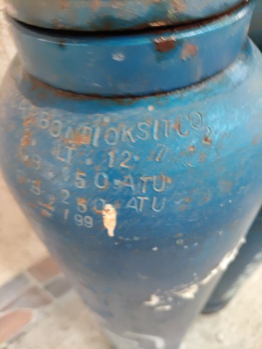 Tub/butelie co2 8kg  buc  dioxid de carbon pline și verificate
