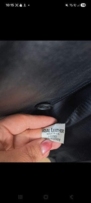 Geacă bărbați din piele naturală,  Nou! Vera Pelle (XL)