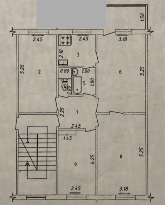 4-комн. квартира, 80 м², Мирзо-Улугбекский район
