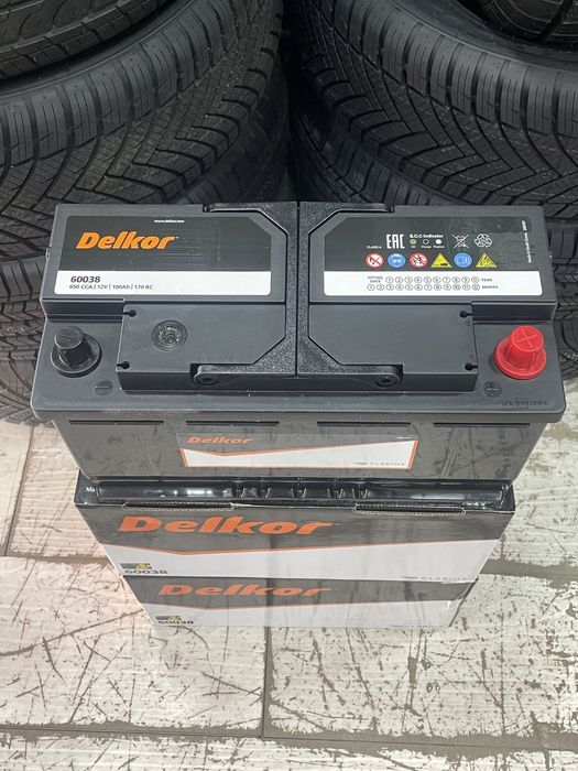 Аккумуляторы Delkor 100Ah made in korea