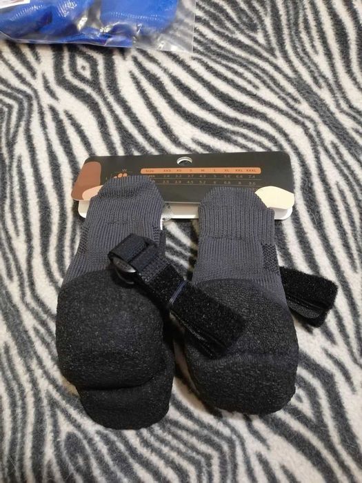 Обувь для собак с защитой от соли.