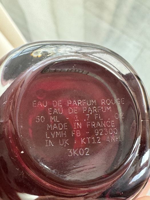 Parfum original Givenchy l’interdit rouge