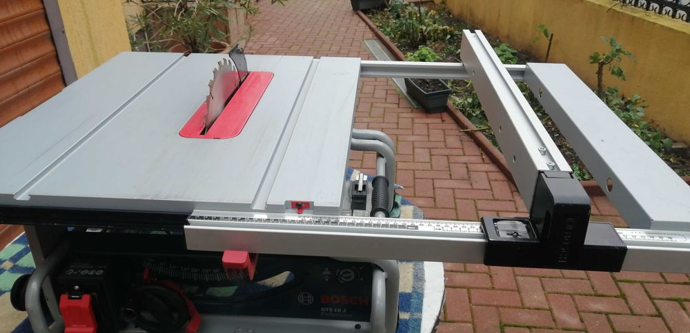 Circular de masa BOSCH Professional GTS 10 J toate accesoriile