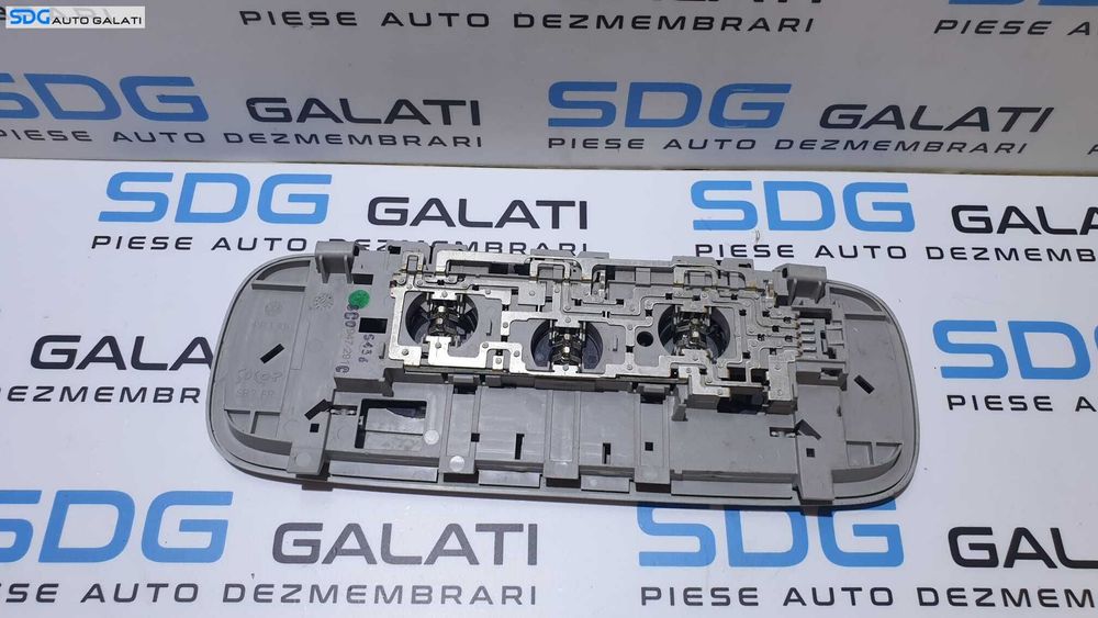 Plafoniera Lumini Lampa Iluminare Plafon Tavan Habitaclu Spate Volkswagen Passat B6 2005 - 2010 Cod 3C0947291C [3148M]