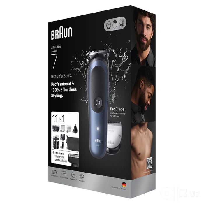 Триммер(набор для стрижки) Braun AIO7540 11 в 1