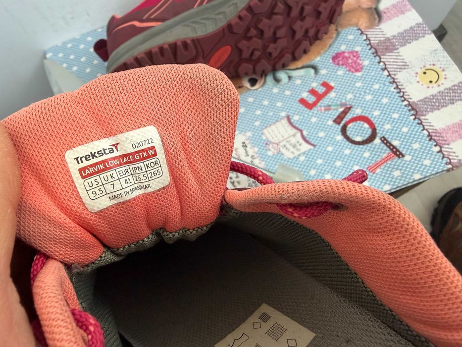 Treksta Larvik Low Lace GORE-TEX''оригинални туристически обувки 41 но