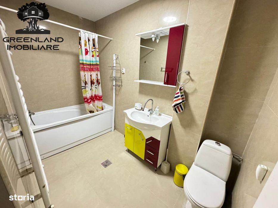 Apartament 65 mp, 2 camere + birou, gradina, etaj 1, Oancea