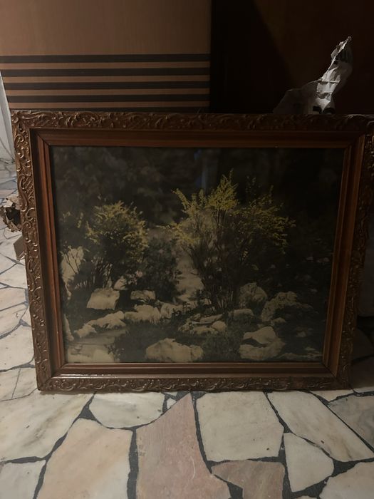 Картина с дървена рамка