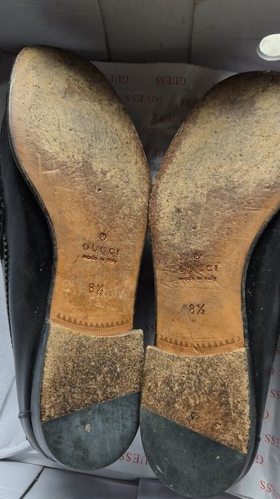 Gucci Оригинал италиански мокасини!