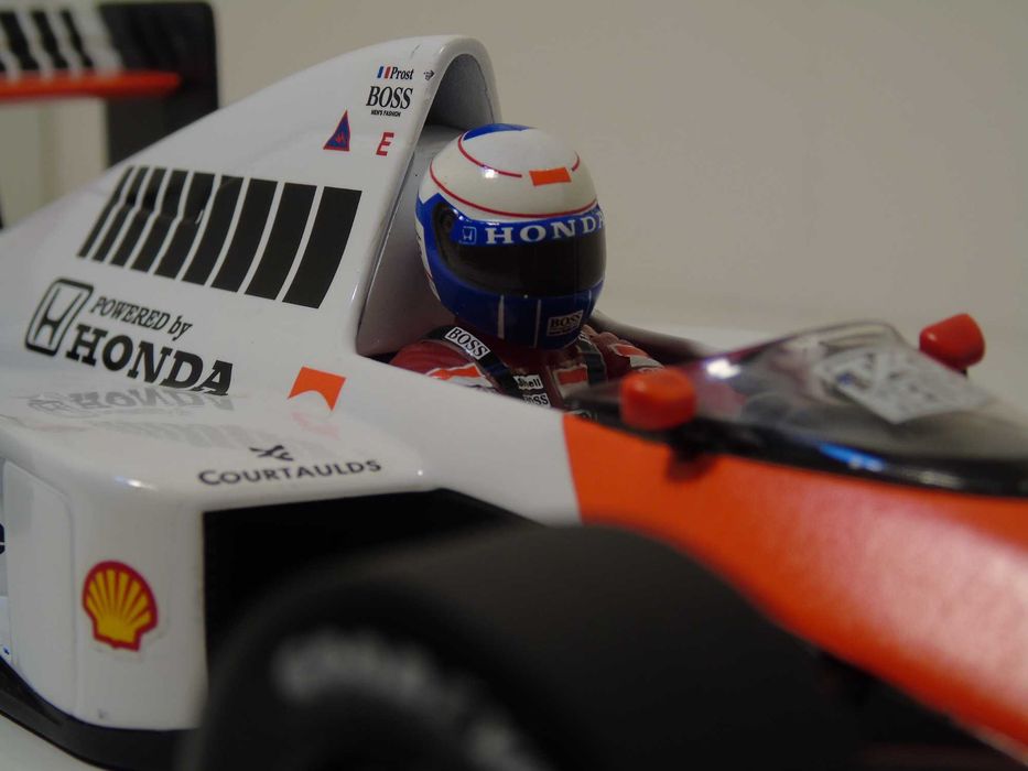 Macheta 1/18 Minichamps Mclaren MP 4/5A honda V10 1989 A.Prost/ F1/ VANDUT!