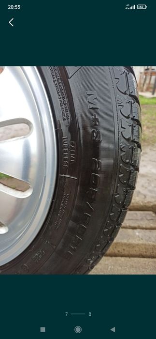 Vând 2 anvelope M+S