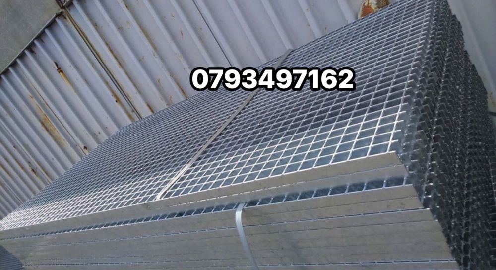 Gratare zincate galvanizate