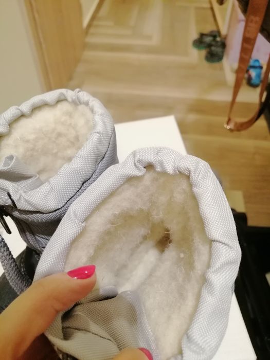 Детски ботушки с вълна, полски