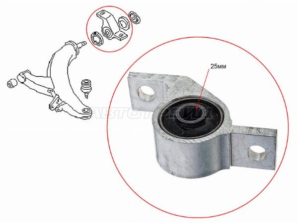 Сайлентблок Subaru Forester