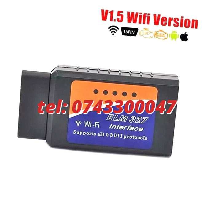 Wifi Elm 327 Odb2 V21 Compatibil Ios