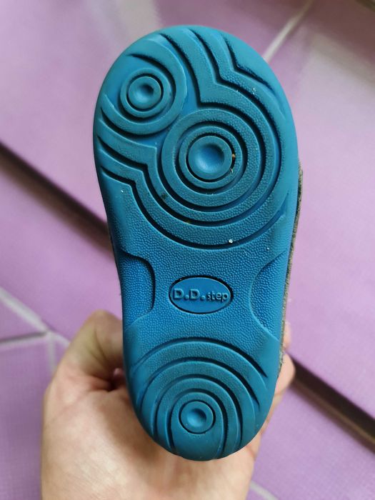 Pantofi din piele Dd Step pentru copii