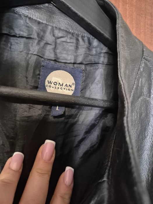 Geaca de piele naturala