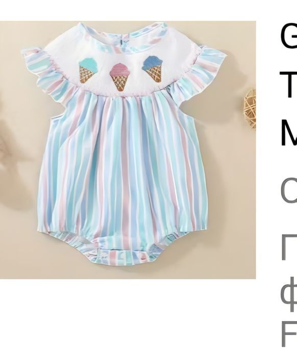 Бебешки рокли 3 бр 20 лв 86-92см