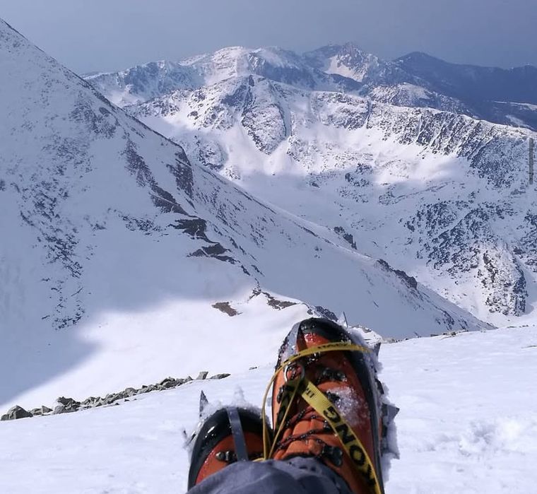 Алпийски Котки по дизайн и модел на Petzl-Алпийски котки за лед и сняг