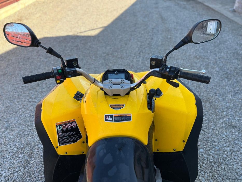 Can Am Renegade 500cm// IMPORT Franta, L7E nr negru  // VARIANTE ATV