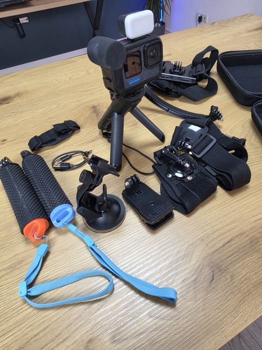 GoPro HERO12 Black Creator Edition – Media Mod + Light Mod + Volta + accesorii