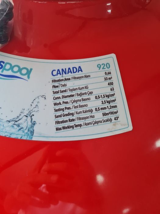 FILTR BASSEN AtlasPoll Canada 920tali