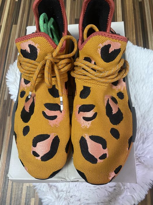 Adidasi Adidas Pharrell Williams NMD Hu Human Race Animal Print