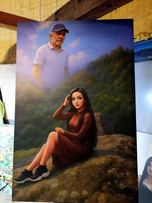 Tablouri personalizate printate pe panza, preturi mici